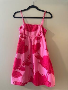 Pink Floral Sundress